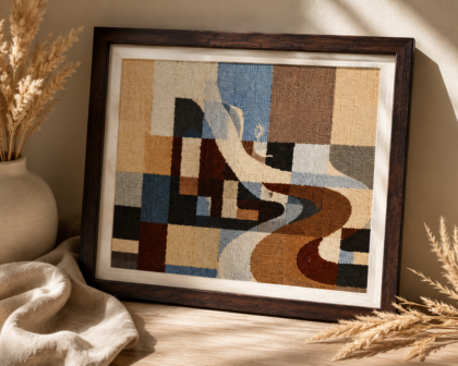 Handmade Tapestry Wall Art – 33 × 51 cm