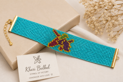 Handmade Beaded Khari Bulbul Accessory