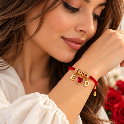 Gold-Plated Adjustable Bracelet – 22cm Elegant Handmade Jewelry
